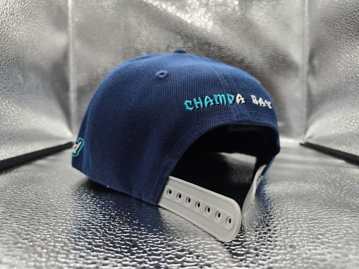 Navy 813 Champa Bay Snapback Hat