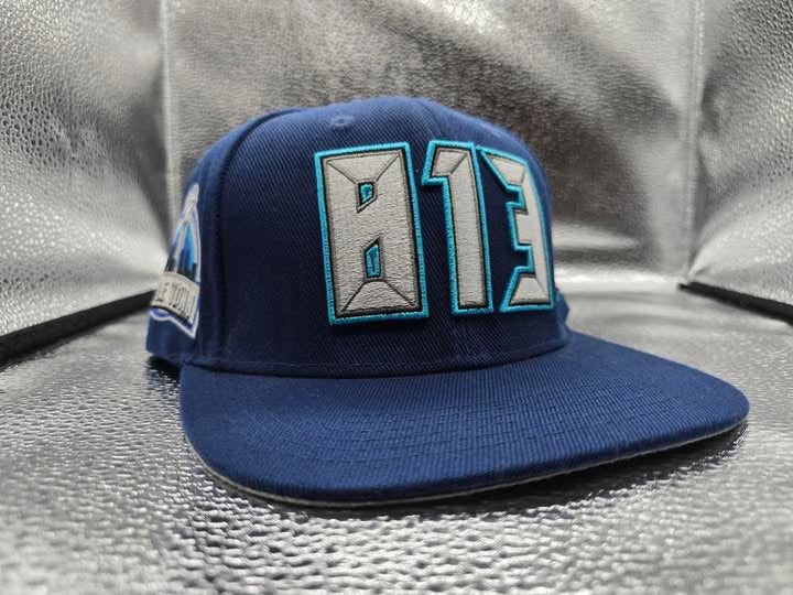 Navy 813 Champa Bay Snapback Hat