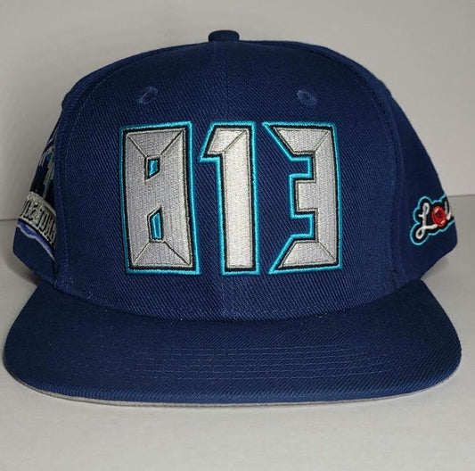 Navy 813 Champa Bay Snapback Hat